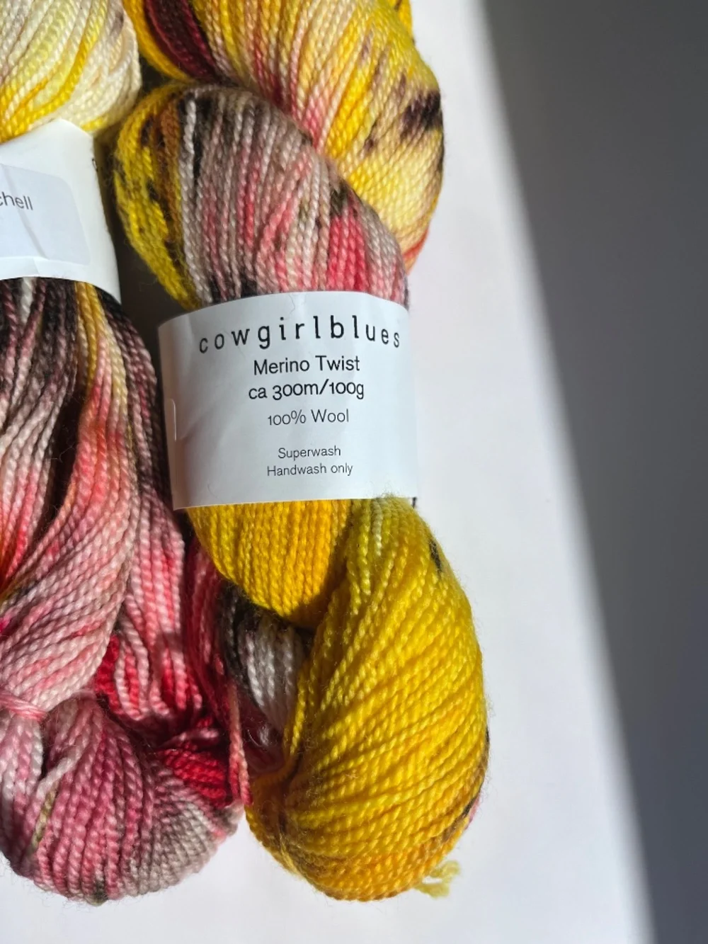 Cowgirl Blues Merino Twist yarn (skein lot)
